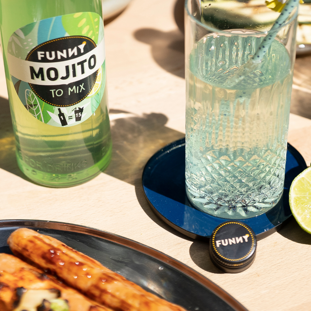 🌿 FUNNY Mojito – 0% alc.