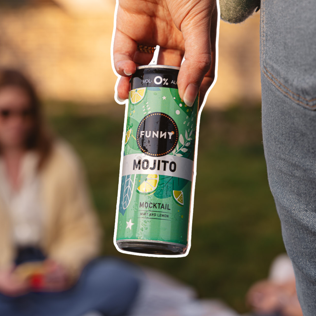 🌿 FUNNY Mojito - canette - 0% alc.