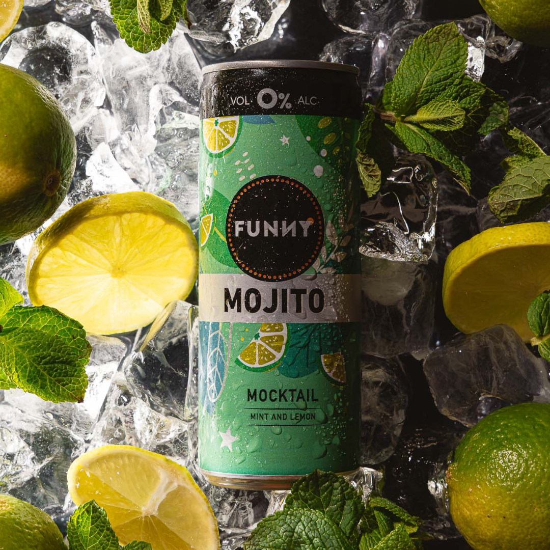 🌿 FUNNY Mojito - canette - 0% alc.