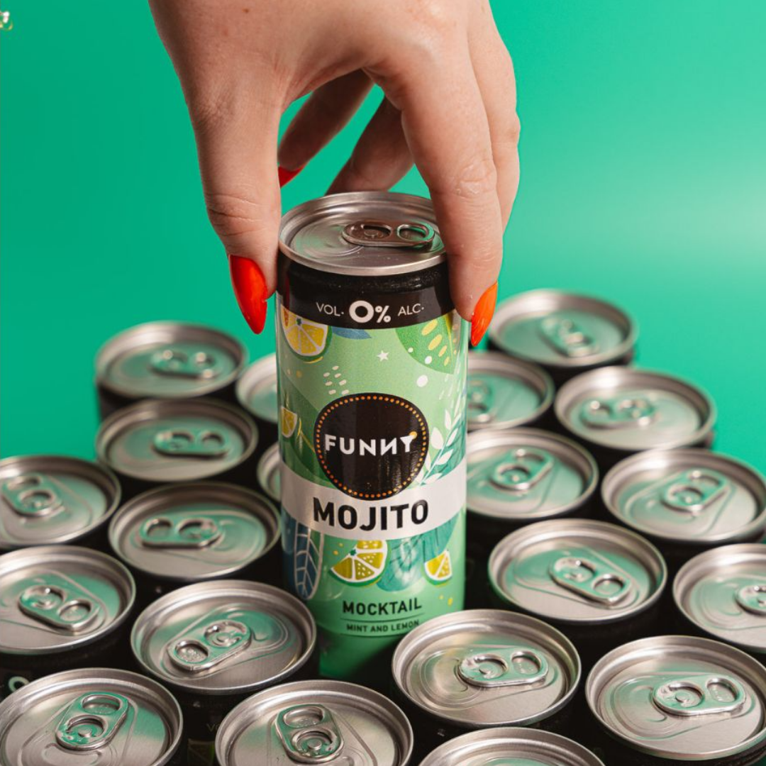 🌿 FUNNY Mojito - canette - 0% alc.