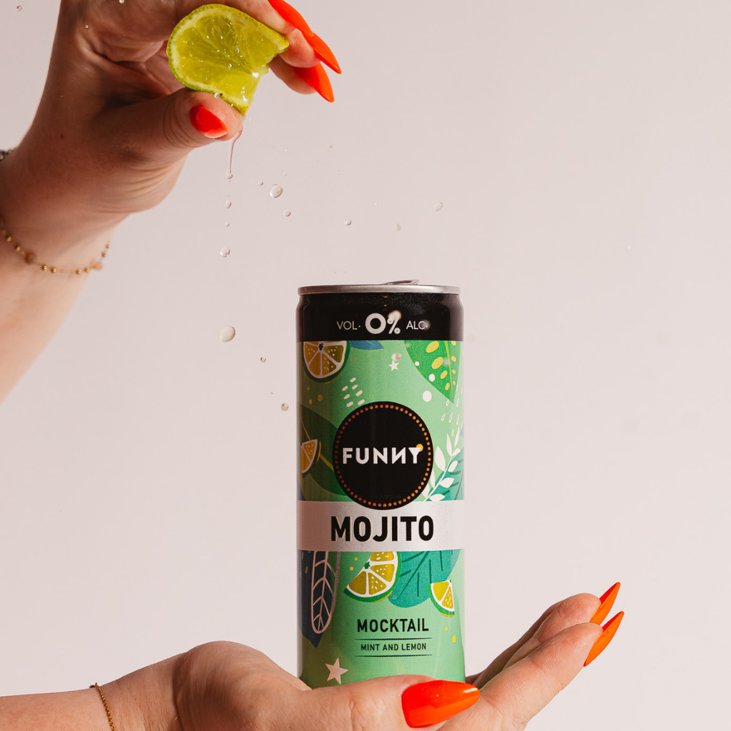 🌿 FUNNY Mojito - can - 0% alc.