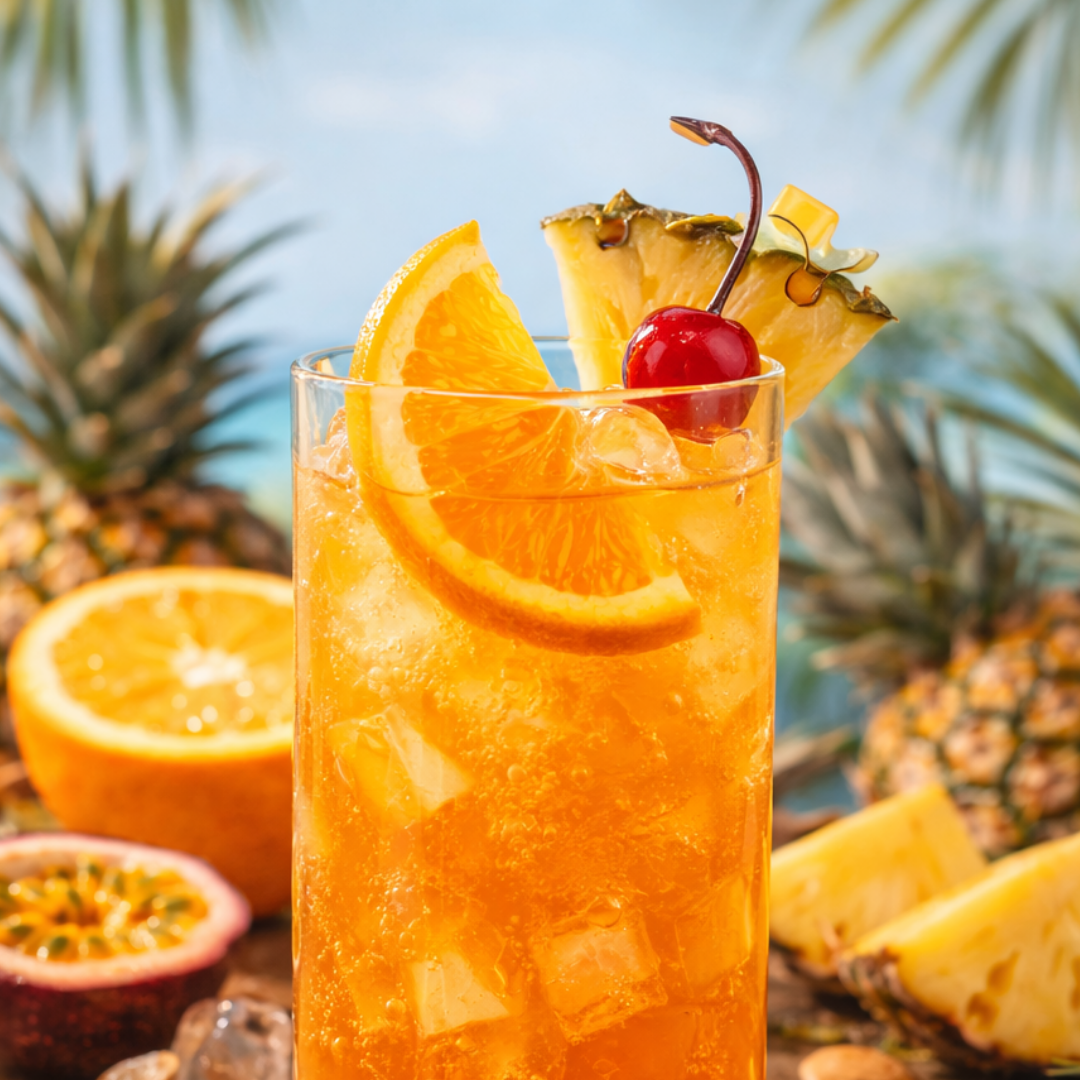 🍍 FUNNY Tropical – 0% alcohol.